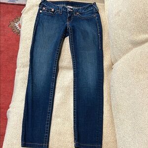 True Religion Blue Skinny Jeans Classic Denim
